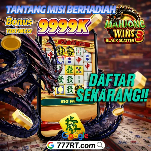 777RT Bonus Member Baru 100%